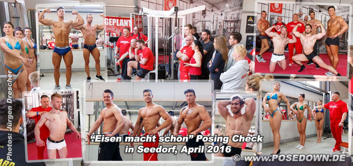 "Eisen macht schön" Posing Check in Seedorf